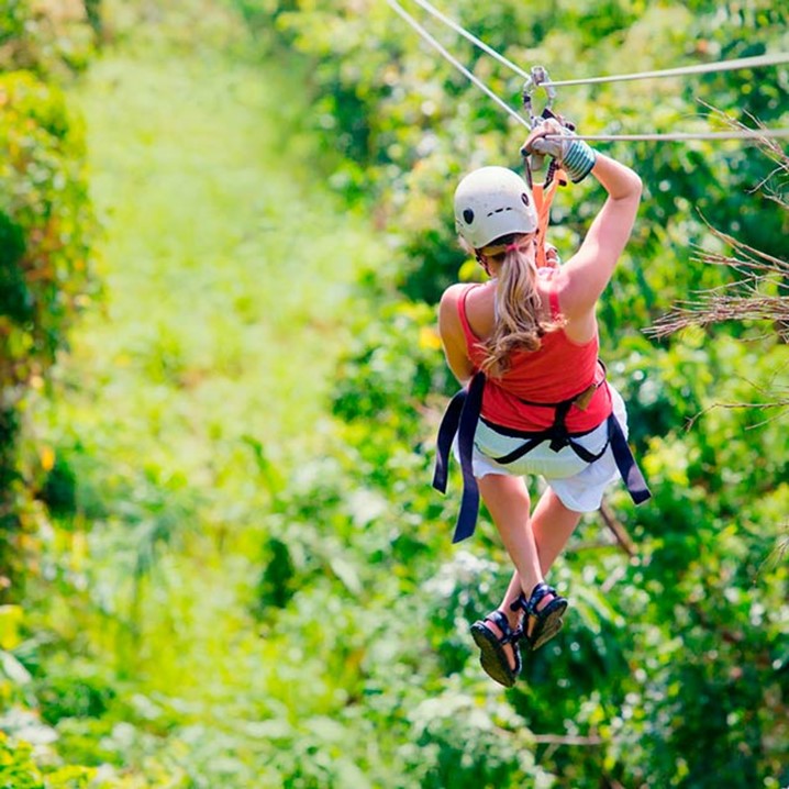 Tirolesa, ATV Compartida & Cenote