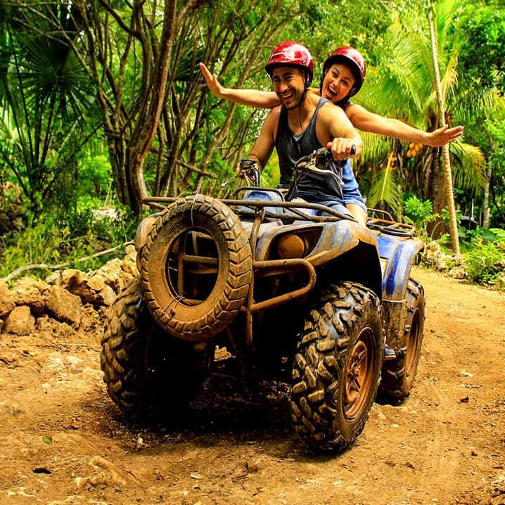 Tirolesa, ATV Compartida & Cenote